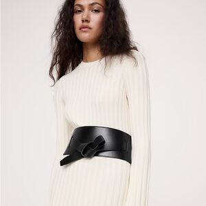 NWOT Banana Republic Leather Corset Belt